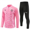 Manchester City Trainings Sweatshirt Quarter-zip 2024-25 Roze - Heren